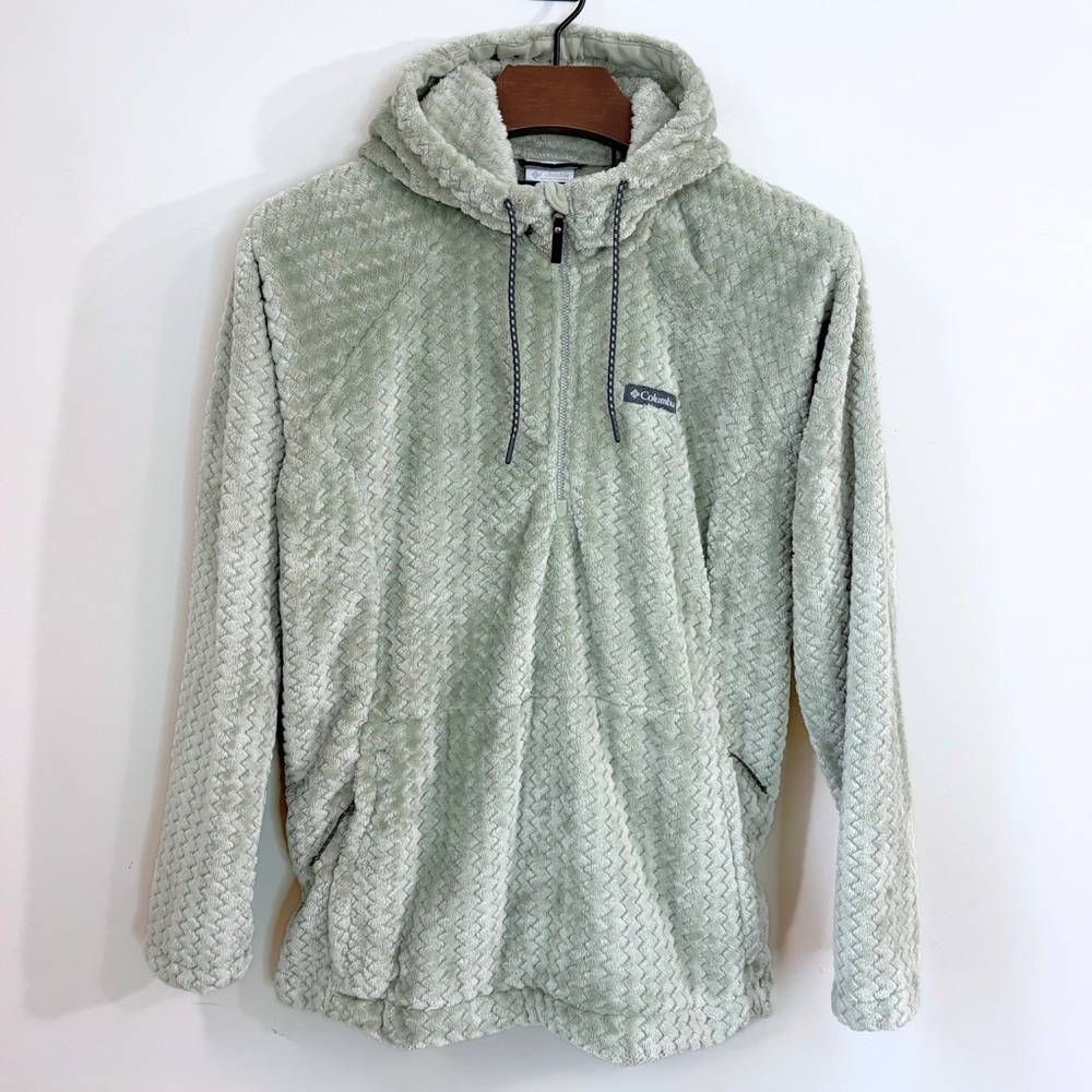 NWOT Columbia Ruby Lake FS Hooded Fleece 1/2 Zip Pullover